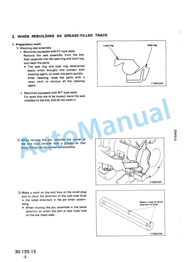 Komatsu D135A-2 Bull Dozer Shop Manual SEBM015A0205 5 Komatsu D135A-2 Bull Dozer Shop Manual SEBM015A0205 - Image 5
