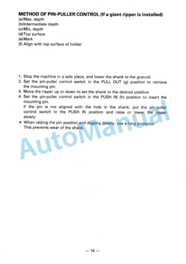 Komatsu D135A-2H Bull Dozer Operation and Maintenance Manual XEAMC00100 3 Komatsu D135A-2H Bull Dozer Operation and Maintenance Manual XEAMC00100 - Image 3