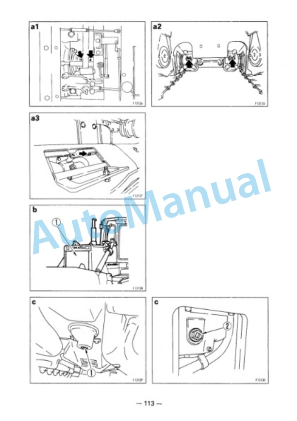 Komatsu D135A-2H Bull Dozer Operation and Maintenance Manual XEAMC00100 4 Komatsu D135A-2H Bull Dozer Operation and Maintenance Manual XEAMC00100 - Image 4