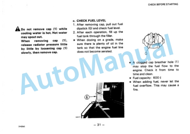 Komatsu D155A-2 Bull Dozer Operation and Maintenance Manual SEAM01750203 2 Komatsu D155A-2 Bull Dozer Operation and Maintenance Manual SEAM01750203 - Image 2