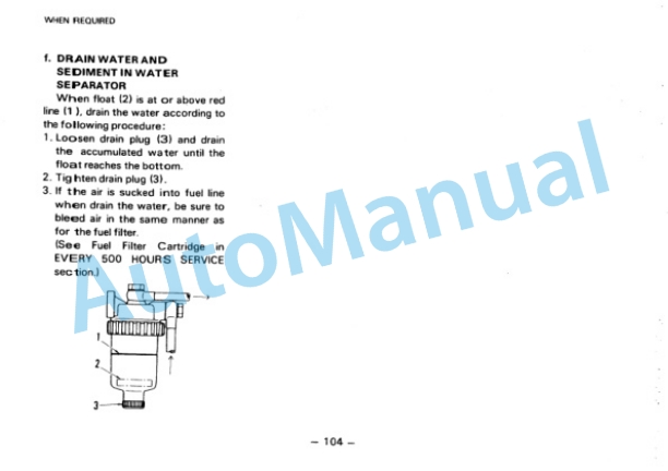 Komatsu D155A-2 Bull Dozer Operation and Maintenance Manual SEAM01750206 4 Komatsu D155A-2 Bull Dozer Operation and Maintenance Manual SEAM01750206 - Image 4