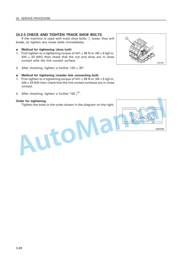 Komatsu D155A-2 Bull Dozer Operation and Maintenance Manual SEAM023002P 5 Komatsu D155A-2 Bull Dozer Operation and Maintenance Manual SEAM023002P - Image 5