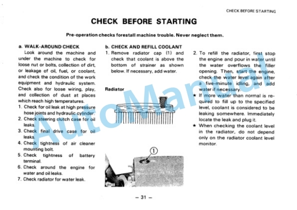 Komatsu D155A-2 Bull Dozer Operation and Maintenance Manual SEAM032700P 2 Komatsu D155A-2 Bull Dozer Operation and Maintenance Manual SEAM032700P - Image 2
