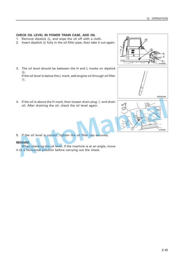 Komatsu D155A-2 Bull Dozer Operation and Maintenance Manual SEAM032702T 3 Komatsu D155A-2 Bull Dozer Operation and Maintenance Manual SEAM032702T - Image 3