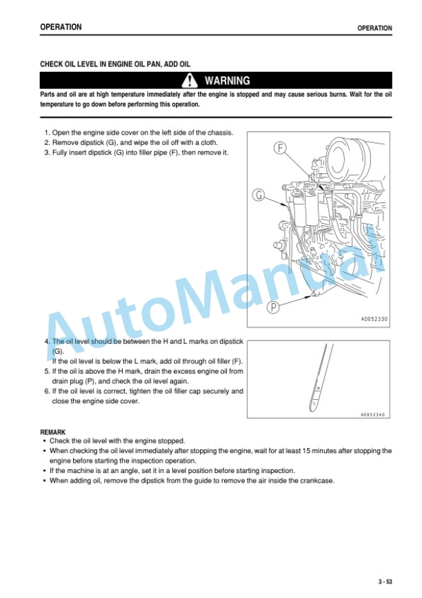 Komatsu D155A-5 Bull Dozer Operation and Maintenance Manual PEN00066-01 3 Komatsu D155A-5 Bull Dozer Operation and Maintenance Manual PEN00066-01 - Image 3