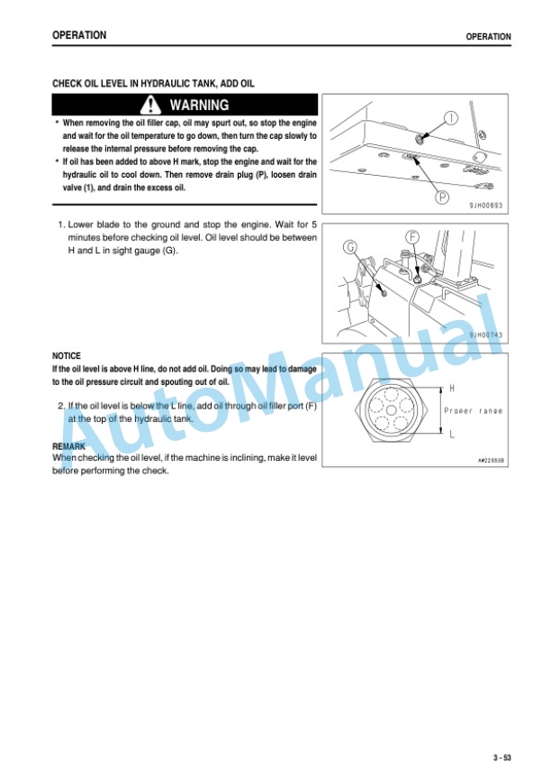 Komatsu D155A-5 Bull Dozer Operation and Maintenance Manual PEN00167-03 3 Komatsu D155A-5 Bull Dozer Operation and Maintenance Manual PEN00167-03 - Image 3