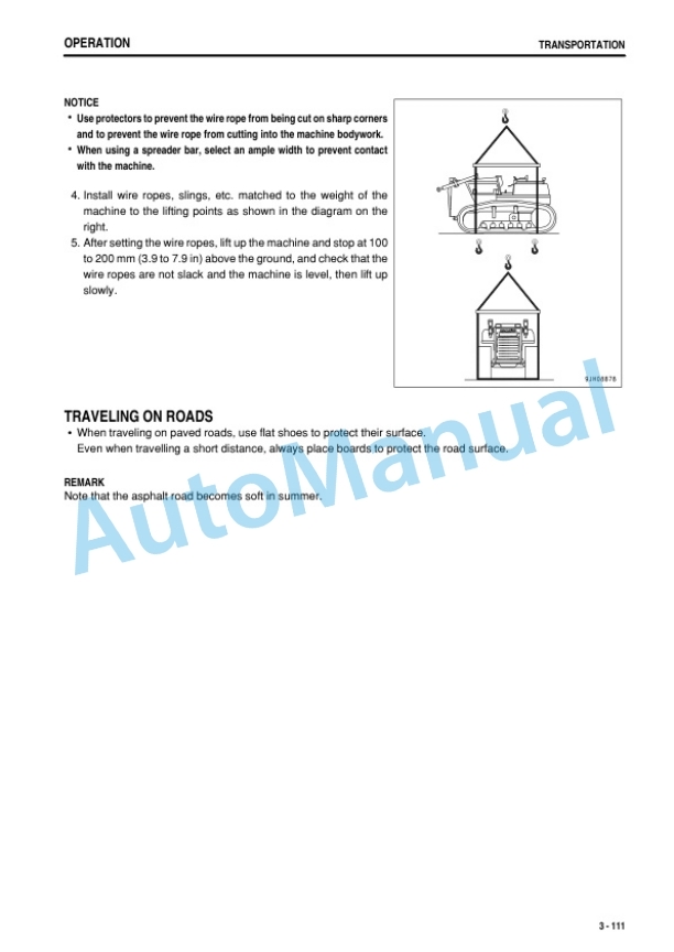 Komatsu D155A-5 Bull Dozer Operation and Maintenance Manual PEN00795-00 4 Komatsu D155A-5 Bull Dozer Operation and Maintenance Manual PEN00795-00 - Image 4