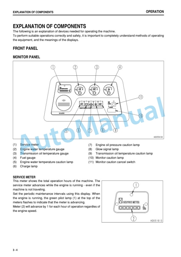 Komatsu D155A-5 Bull Dozer Operation and Maintenance Manual PEN00795-03 2 Komatsu D155A-5 Bull Dozer Operation and Maintenance Manual PEN00795-03-2