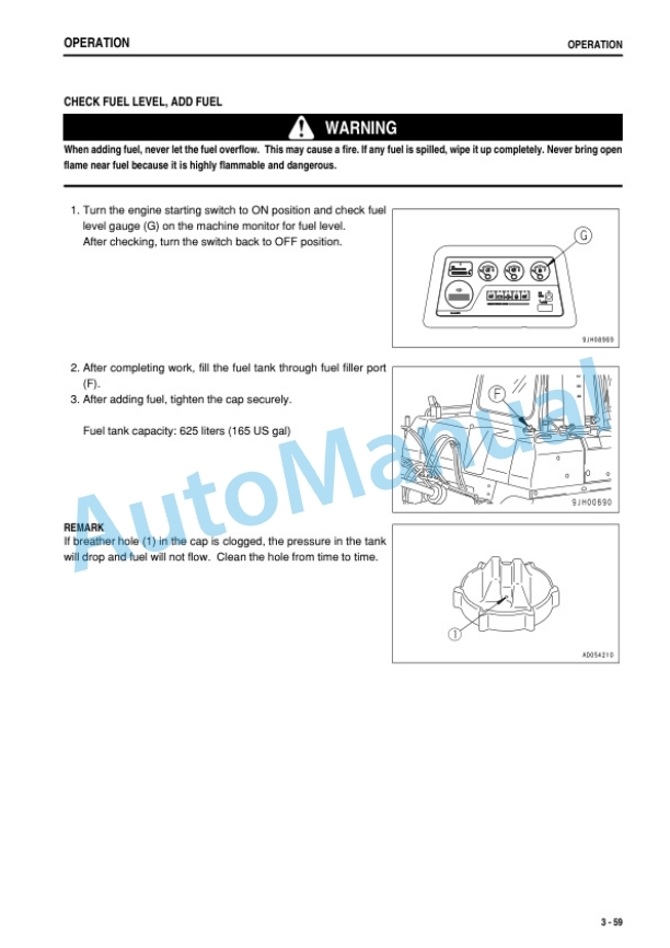 Komatsu D155A-5 Bull Dozer Operation and Maintenance Manual PEN00795-03 3 Komatsu D155A-5 Bull Dozer Operation and Maintenance Manual PEN00795-03-3