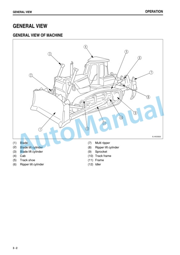 Komatsu D155A-5 Bull Dozer Operation and Maintenance Manual PEN01308-03 2 Komatsu D155A-5 Bull Dozer Operation and Maintenance Manual PEN01308-03-2