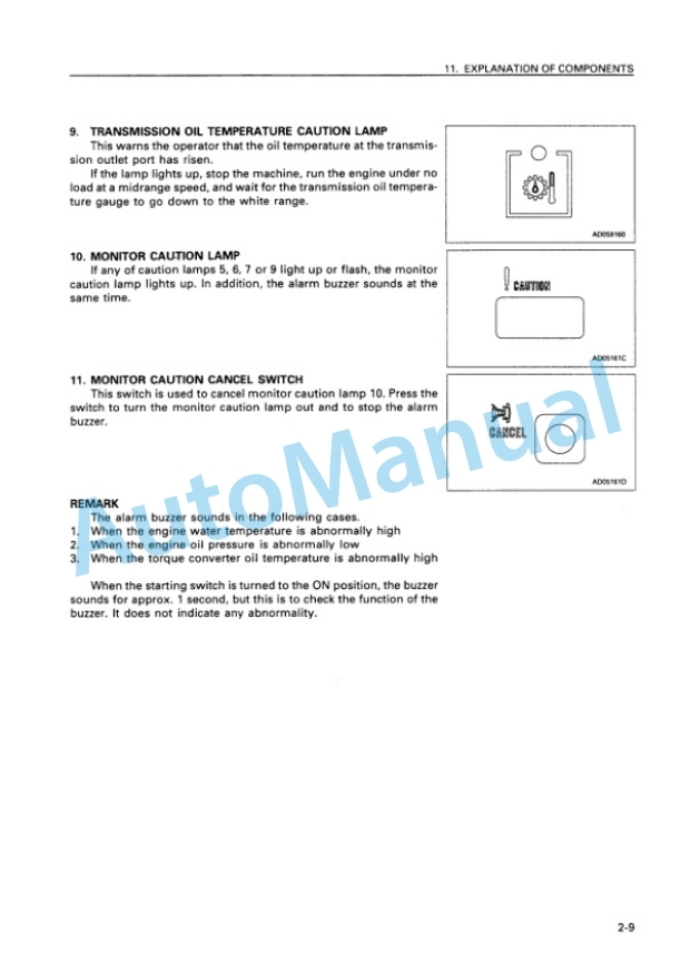 Komatsu D155A-5 Bull Dozer Operation and Maintenance Manual SEAM039600P 2 Komatsu D155A-5 Bull Dozer Operation and Maintenance Manual SEAM039600P - Image 2