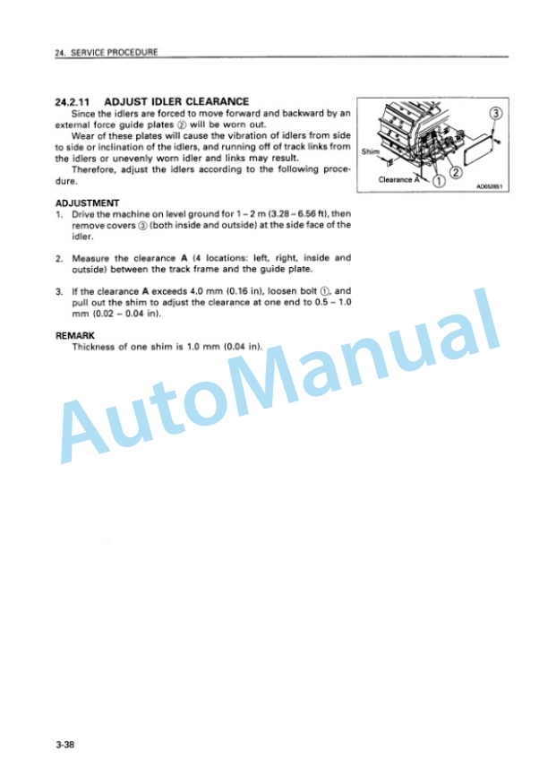Komatsu D155A-5 Bull Dozer Operation and Maintenance Manual SEAM039600P 5 Komatsu D155A-5 Bull Dozer Operation and Maintenance Manual SEAM039600P - Image 5