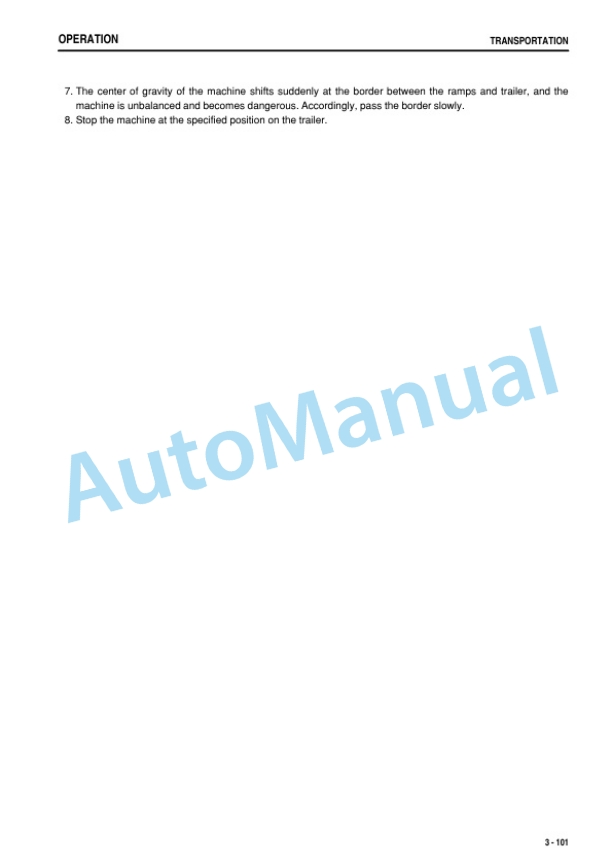Komatsu D155A-5 Bull Dozer Operation and Maintenance Manual TEN00170-00 4 Komatsu D155A-5 Bull Dozer Operation and Maintenance Manual TEN00170-00 - Image 4