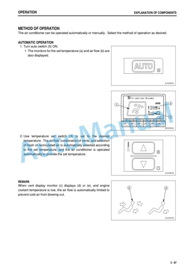 Komatsu D155A-6 Bull Dozer Operation and Maintenance Manual PEN00385-01 3 Komatsu D155A-6 Bull Dozer Operation and Maintenance Manual PEN00385-01 - Image 3