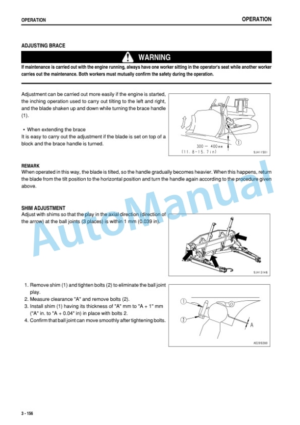 Komatsu D155A-6 Bull Dozer Operation and Maintenance Manual PEN00385-01 4 Komatsu D155A-6 Bull Dozer Operation and Maintenance Manual PEN00385-01 - Image 4