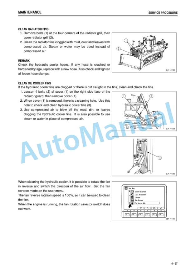 Komatsu D155A-6 Bull Dozer Operation and Maintenance Manual PEN00385-01 5 Komatsu D155A-6 Bull Dozer Operation and Maintenance Manual PEN00385-01 - Image 5