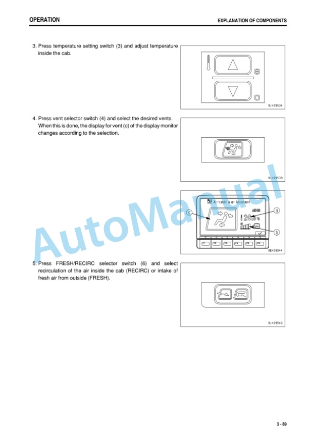 Komatsu D155A-6 Bull Dozer Operation and Maintenance Manual PEN00536-11 3 Komatsu D155A-6 Bull Dozer Operation and Maintenance Manual PEN00536-11 - Image 3