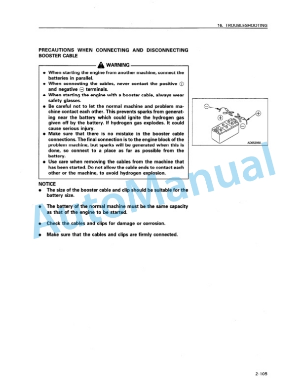 Komatsu D155AX-3 Bull Dozer Operation and Maintenance Manual SEAM005201 4 Komatsu D155AX-3 Bull Dozer Operation and Maintenance Manual SEAM005201 - Image 4
