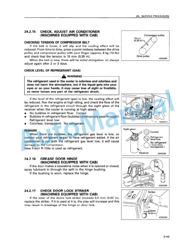 Komatsu D155AX-3 Bull Dozer Operation and Maintenance Manual SEAM005201 5 Komatsu D155AX-3 Bull Dozer Operation and Maintenance Manual SEAM005201 - Image 5