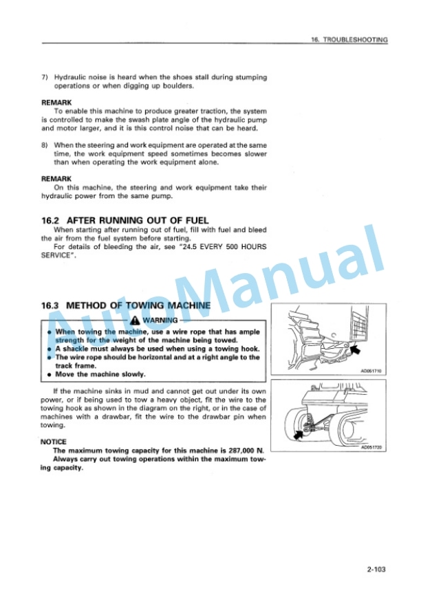 Komatsu D155AX-3 Bull Dozer Operation and Maintenance Manual SEAM011100 4 Komatsu D155AX-3 Bull Dozer Operation and Maintenance Manual SEAM011100 - Image 4