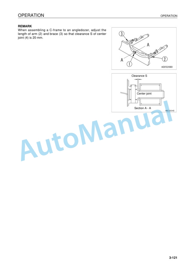Komatsu D155AX-5 Bull Dozer Operation and Maintenance Manual EEAM023402 4 Komatsu D155AX-5 Bull Dozer Operation and Maintenance Manual EEAM023402 - Image 4