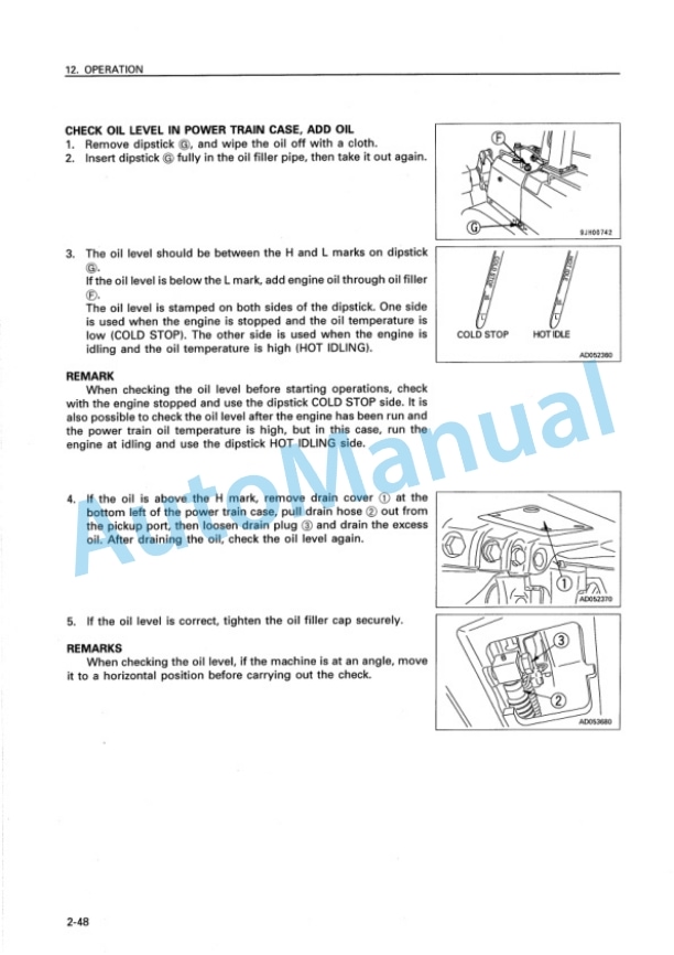 Komatsu D155AX-5 Bull Dozer Operation and Maintenance Manual SEAM021202T 3 Komatsu D155AX-5 Bull Dozer Operation and Maintenance Manual SEAM021202T - Image 3