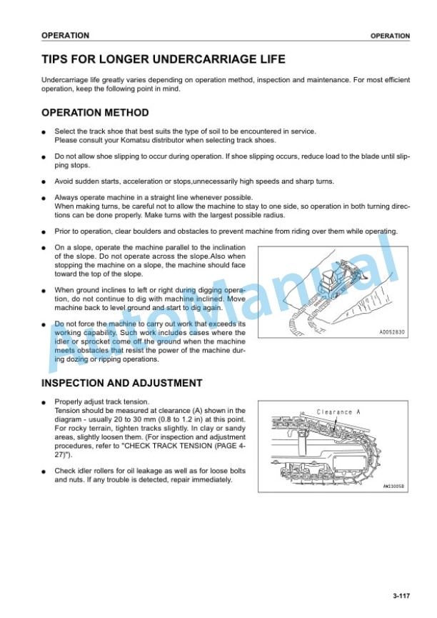 Komatsu D155AX-5 Bull Dozer Operation and Maintenance Manual SEAM021204T 4 Komatsu D155AX-5 Bull Dozer Operation and Maintenance Manual SEAM021204T - Image 4