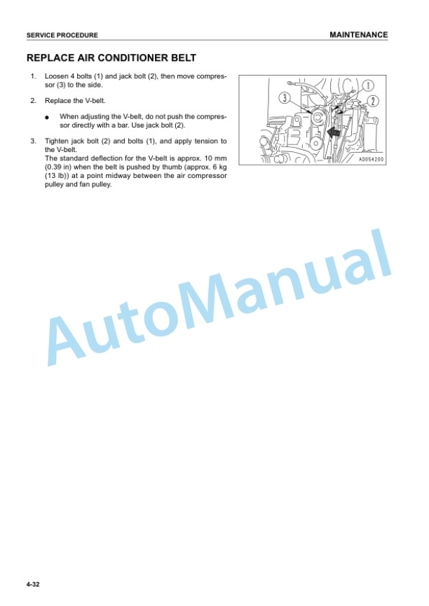 Komatsu D155AX-5 Bull Dozer Operation and Maintenance Manual SEAM021204T 5 Komatsu D155AX-5 Bull Dozer Operation and Maintenance Manual SEAM021204T - Image 5