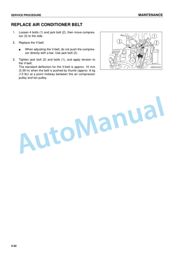 Komatsu D155AX-5 Bull Dozer Operation and Maintenance Manual SEAM022501P 5 Komatsu D155AX-5 Bull Dozer Operation and Maintenance Manual SEAM022501P - Image 5