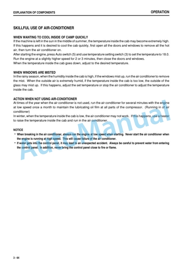 Komatsu D155AX-5 Bull Dozer Operation and Maintenance Manual SEAM059901T 3 Komatsu D155AX-5 Bull Dozer Operation and Maintenance Manual SEAM059901T - Image 3