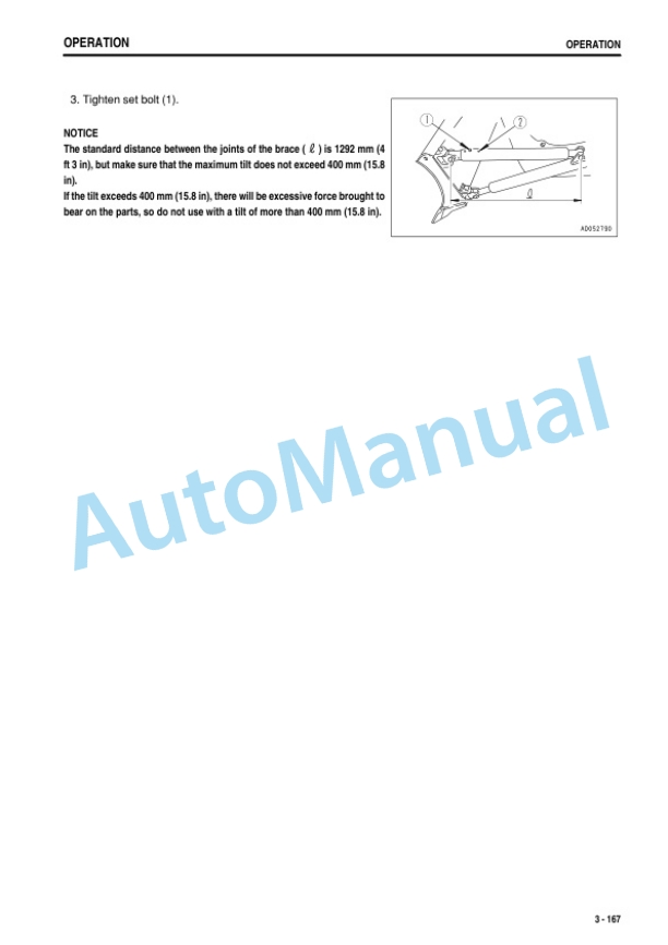 Komatsu D155AX-5 Bull Dozer Operation and Maintenance Manual TEN00482-06 4 Komatsu D155AX-5 Bull Dozer Operation and Maintenance Manual TEN00482-06 - Image 4