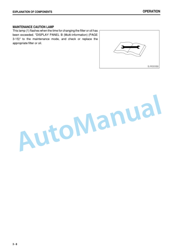 Komatsu D155AX-5 Galeo Bull Dozer Operation and Maintenance Manual TEN00033-00 2 Komatsu D155AX-5 Galeo Bull Dozer Operation and Maintenance Manual TEN00033-00 - Image 2
