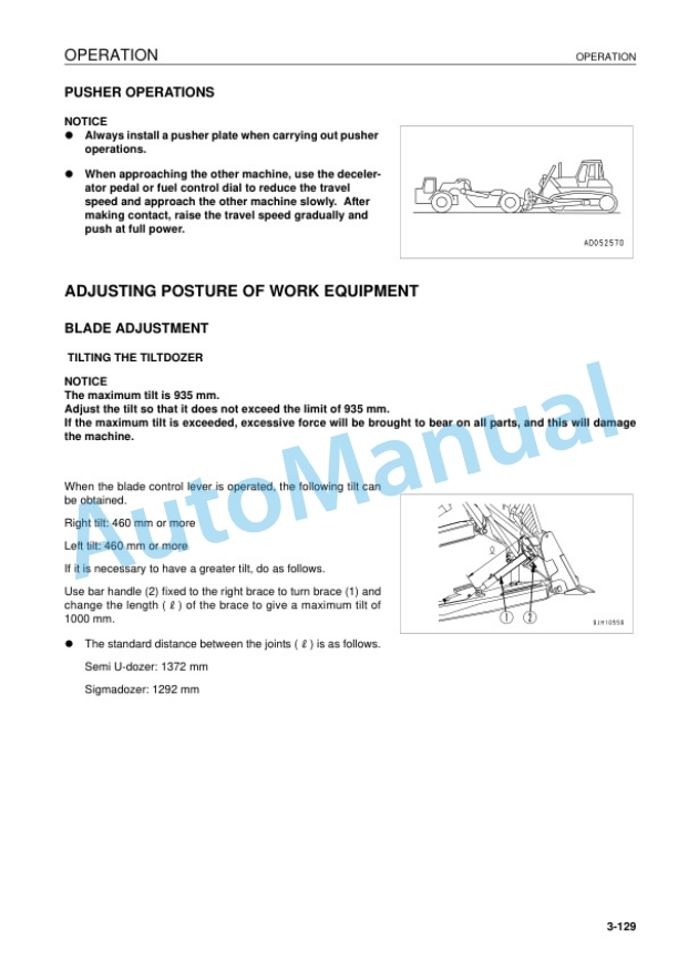 Komatsu D155AX-6 Bull Dozer Operation and Maintenance Manual EEAM025000 4 Komatsu D155AX-6 Bull Dozer Operation and Maintenance Manual EEAM025000 - Image 4