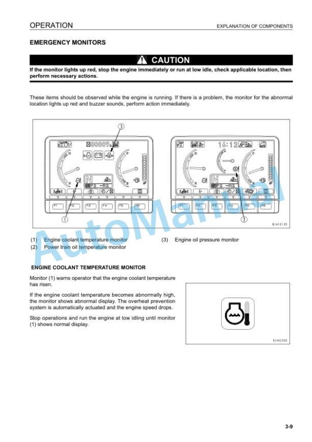 Komatsu D155AX-6 Bull Dozer Operation and Maintenance Manual EENAM03250 2 Komatsu D155AX-6 Bull Dozer Operation and Maintenance Manual EENAM03250 - Image 2