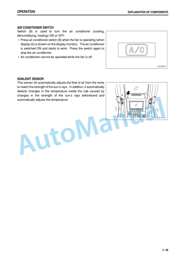 Komatsu D155AX-6 Bull Dozer Operation and Maintenance Manual PEN00318-01 3 Komatsu D155AX-6 Bull Dozer Operation and Maintenance Manual PEN00318-01 - Image 3