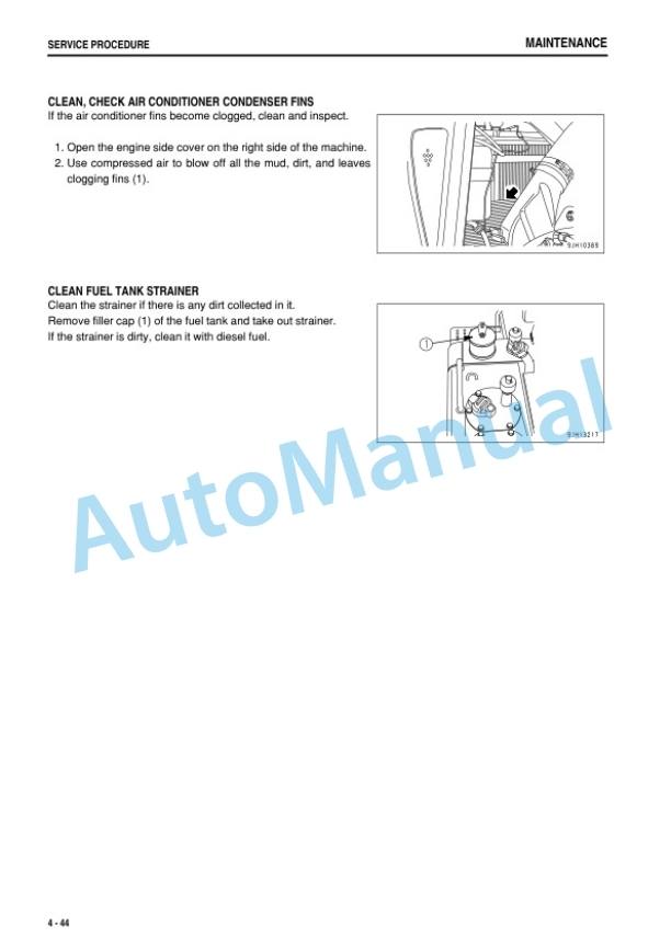 Komatsu D155AX-6 Bull Dozer Operation and Maintenance Manual PEN01486-07 5 Komatsu D155AX-6 Bull Dozer Operation and Maintenance Manual PEN01486-07-5