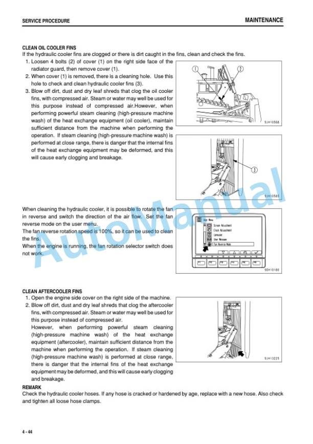 Komatsu D155AX-6 Bull Dozer Operation and Maintenance Manual PEN01764-01 5 Komatsu D155AX-6 Bull Dozer Operation and Maintenance Manual PEN01764-01-5