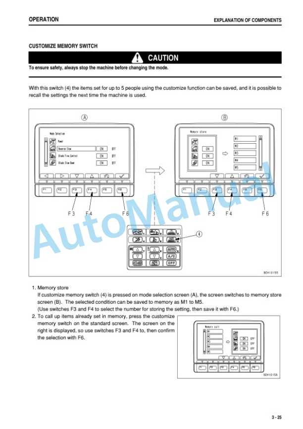 Komatsu D155AX-6 Bull Dozer Operation and Maintenance Manual TEN00972-06 2 Komatsu D155AX-6 Bull Dozer Operation and Maintenance Manual TEN00972-06-2