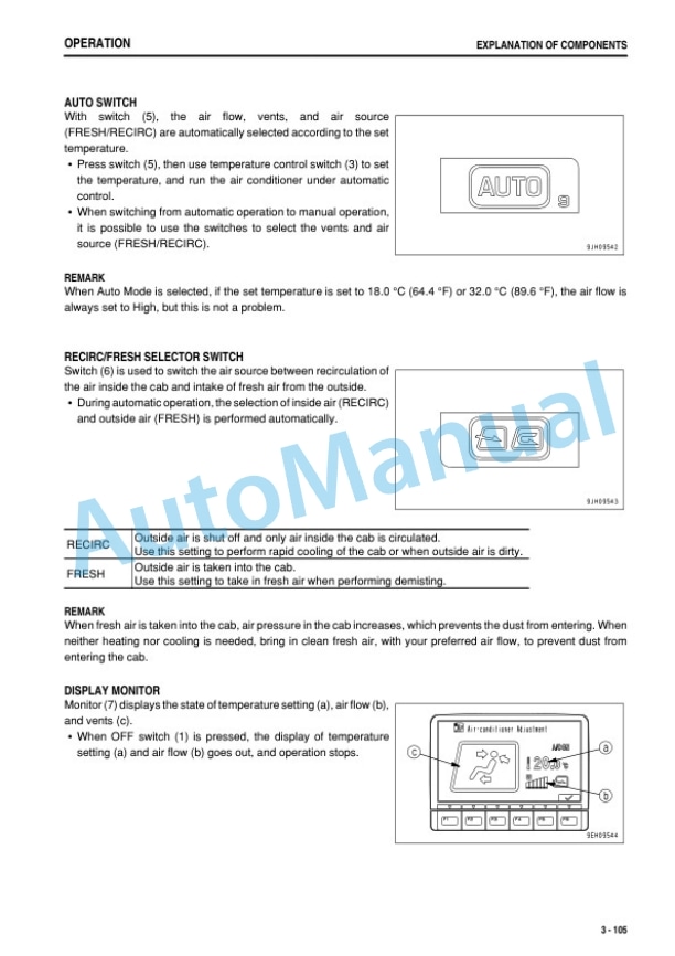 Komatsu D155AX-6 Bull Dozer Operation and Maintenance Manual TEN00972-06 3 Komatsu D155AX-6 Bull Dozer Operation and Maintenance Manual TEN00972-06-3