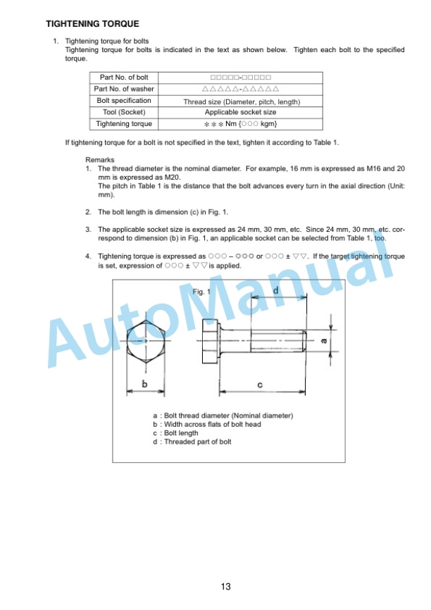 Komatsu D155AX-7 Bull Dozer Field Assembly Instruction GEN00108-03 2 Komatsu D155AX-7 Bull Dozer Field Assembly Instruction GEN00108-03 - Image 2