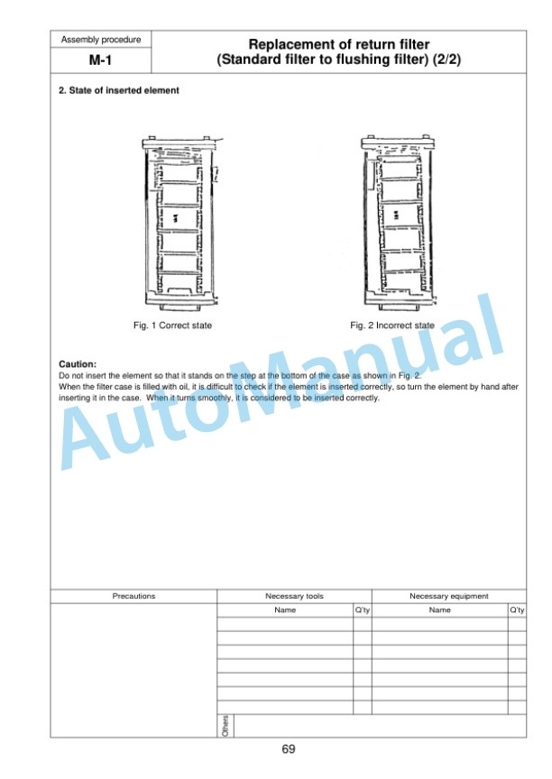 Komatsu D155AX-7 Bull Dozer Field Assembly Instruction GEN00108-03 5 Komatsu D155AX-7 Bull Dozer Field Assembly Instruction GEN00108-03 - Image 5