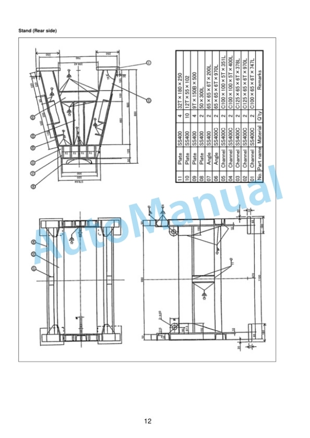 Komatsu D155AX-7 Bull Dozer Field Assembly Instruction GEN00108-04 2 Komatsu D155AX-7 Bull Dozer Field Assembly Instruction GEN00108-04-2
