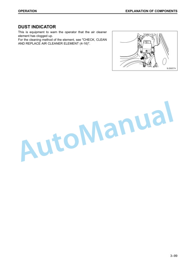 Komatsu D155AX-7 Bull Dozer Operation and Maintenance Manual EENAM03120 3 Komatsu D155AX-7 Bull Dozer Operation and Maintenance Manual EENAM03120 - Image 3