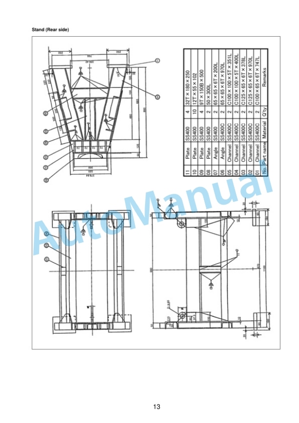 Komatsu D155AX-8 Bull Dozer Field Assembly Instruction GEN00128-02 2 Komatsu D155AX-8 Bull Dozer Field Assembly Instruction GEN00128-02 - Image 2