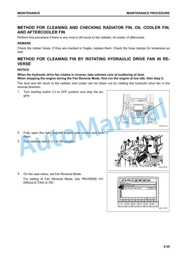 Komatsu D155AX-8 Bull Dozer Operation and Maintenance Manual PEN01406-00 5 Komatsu D155AX-8 Bull Dozer Operation and Maintenance Manual PEN01406-00 - Image 5