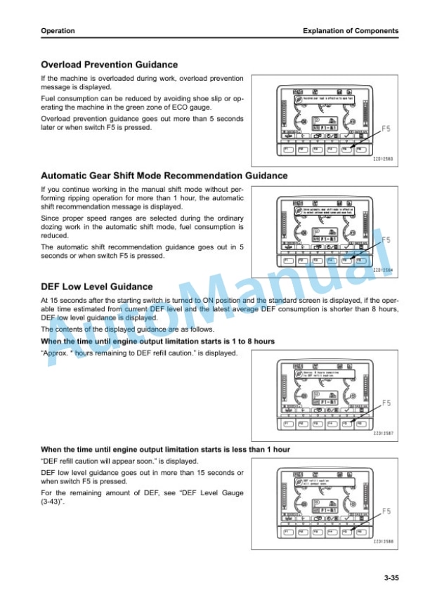 Komatsu D155AX-8 Bull Dozer Operation and Maintenance Manual PEN01406-05 2 Komatsu D155AX-8 Bull Dozer Operation and Maintenance Manual PEN01406-05 - Image 2
