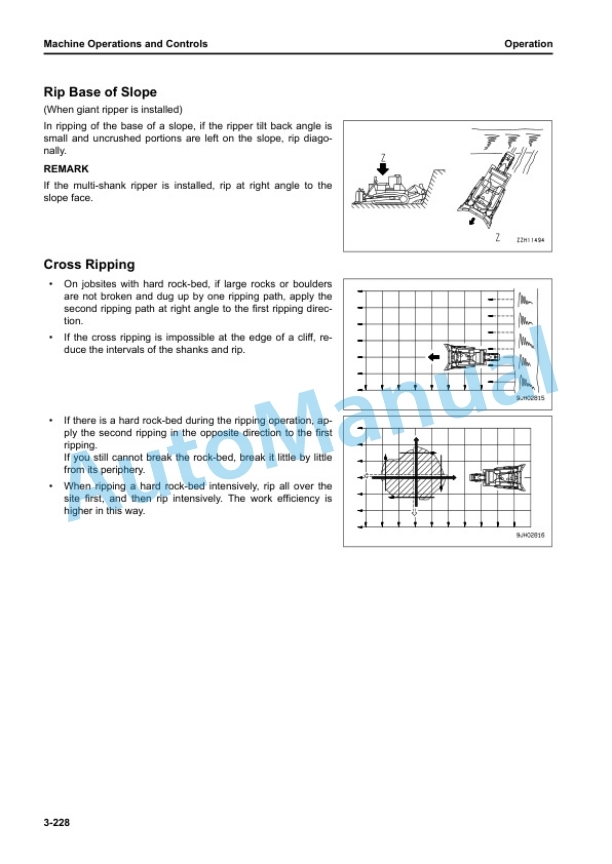 Komatsu D155AX-8 Bull Dozer Operation and Maintenance Manual PEN01406-05 4 Komatsu D155AX-8 Bull Dozer Operation and Maintenance Manual PEN01406-05 - Image 4