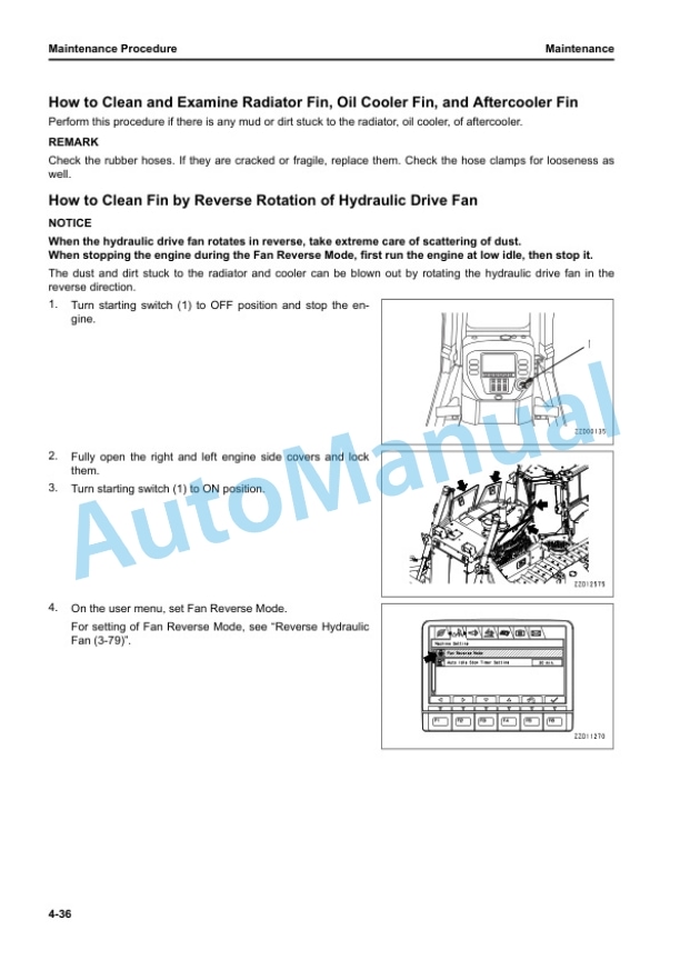 Komatsu D155AX-8 Bull Dozer Operation and Maintenance Manual PEN02218-00 5 Komatsu D155AX-8 Bull Dozer Operation and Maintenance Manual PEN02218-00 - Image 5