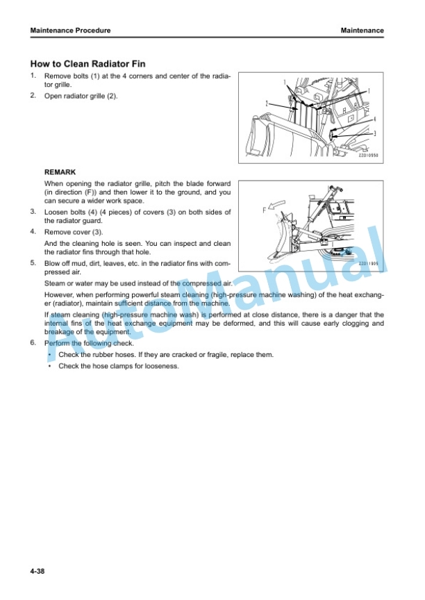 Komatsu D155AX-8 Bull Dozer Operation and Maintenance Manual PEN02219-00 5 Komatsu D155AX-8 Bull Dozer Operation and Maintenance Manual PEN02219-00 - Image 5
