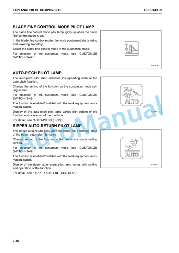 Komatsu D155AX-8 Bull Dozer Operation and Maintenance Manual TEN00700-00 2 Komatsu D155AX-8 Bull Dozer Operation and Maintenance Manual TEN00700-00 - Image 2